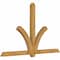 Ekena Millwork Redmond Rough Sawn Timber Gable Bracket, Western Red Cedar, 84"W x 53"H x 4"D x 4"F, 15/12 Pitch GBW084X53X0404RED00RWR - alternate 4